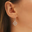 Boucles d'oreilles Trèfles LÉGENDE