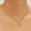 Collier LÉGENDE Trèfle doré
