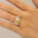 Bague STYLES bicolore