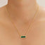 Collier STYLES  Malachite
