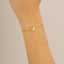 Bracelet PASSION doré Cœur & Trèfle