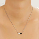 Collier STYLES Onyx & Nacre