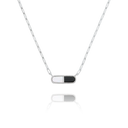 Collier STYLES Onyx & Nacre