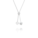 Collier cravate PASSION Cœur et Trèfle