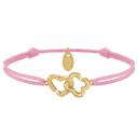 Bracelet PASSION cordelette rose