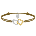 Bracelet PASSION cordelette taupe