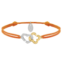 Bracelet PASSION cordelette orange