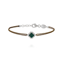 Bracelet Malachite & Brun LÉGENDE