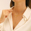 Collier LÉGENDE Trèfle Nacre Rose