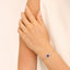 Bracelet LÉGENDE Trèfle Lapis-Lazuli