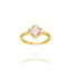 Bague Trèfle Nacre Rose LÉGENDE