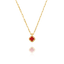 Collier Agate Rouge LÉGENDE