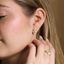 Boucles d'oreilles puces LÉGENDE Étoile
