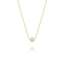Collier solitaire doré - LÉGENDE
