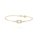 Bracelet LÉGENDE – Motif trèfle ajouré
