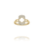 Bague LÉGENDE – Motif trèfle ajouré