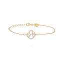Bracelet PASSION - Motif Cœur Trèfle