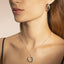 Collier chaîne fine FORMES Cercle