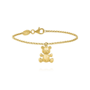Bracelet LÉGENDE Ourson Doré