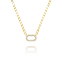 Collier STYLES Pendentif Ovale