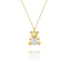 Collier doré LÉGENDE Ourson