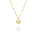 Collier LÉGENDE petit Trèfle Nacre