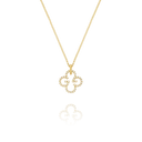 Collier LÉGENDE Trèfle doré