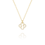 Collier LÉGENDE Trèfle doré