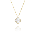 Collier LÉGENDE Trèfle Nacre