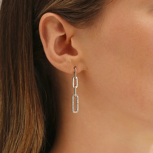 Boucles d’oreilles maillons