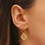 Boucles d'oreilles LÉGENDE Trèfles