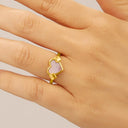 Bague PASSION Cœur Nacre