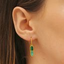 Boucles d'Oreilles STYLES bicolores