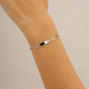 Bracelet STYLES Onyx & Nacre