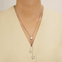 Collier cravate PASSION Cœur et Trèfle