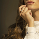 Bracelet LÉGENDE petit Trèfle Noir