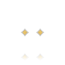 Boucles d'Oreilles Losange & Trèfle LÉGENDE