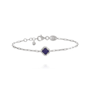 Bracelet LÉGENDE Trèfle Lapis-Lazuli