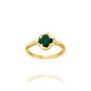 Bague Trèfle Malachite LÉGENDE