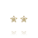 Boucles d'oreilles puces LÉGENDE Étoile