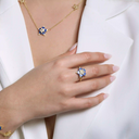 Bague LÉGENDE Étoile Bleue