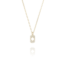 Collier LÉGENDE – Motif trèfle ajouré