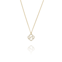 Collier PASSION - Motif Cœur Trèfle
