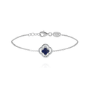 Bracelet  réversible LÉGENDE - Argent et Lapis-Lazuli