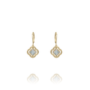 Boucles d'oreilles  réversible LÉGENDE - Argent et Nacre