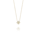 Collier trèfle LÉGENDE en Argent Doré & Nacre
