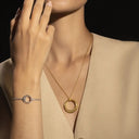 Collier chaîne fine dorée FORMES