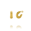 Semi Créoles FORMES Argent doré