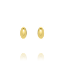 Boucles d’oreilles FORMES – Argent Doré, design graphique