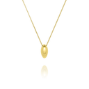 Collier FORMES – Argent Doré, design graphique